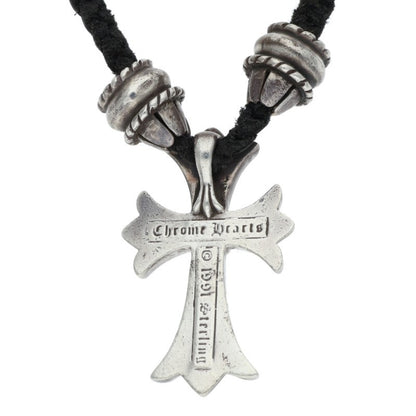 Chrome Hearts Small CH Cross Crimpt Silver Size ONE SIZE