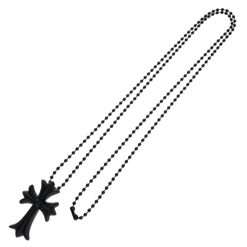 Chrome Hearts Rubber Small CH Cross Black Size ONE SIZE