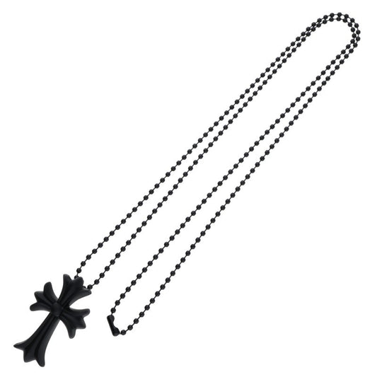 Chrome Hearts Rubber Small CH Cross Black Size ONE SIZE