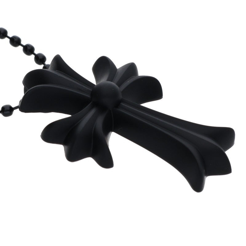 Chrome Hearts Rubber Small CH Cross Black Size ONE SIZE