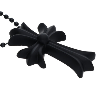 Chrome Hearts Rubber Small CH Cross Black Size ONE SIZE