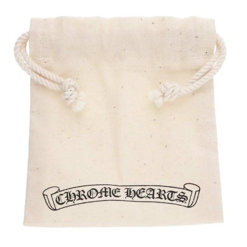 Chrome Hearts Rubber Small CH Cross Black Size ONE SIZE