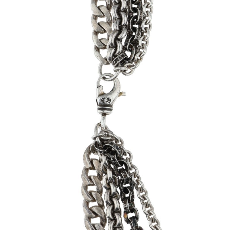 Chrome Hearts Sterling Silver Multi Chain Size ONE SIZE
