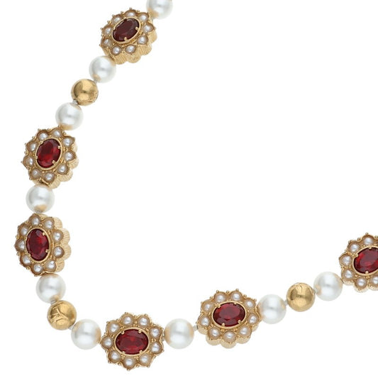 LOUISVUITTON LV Dynasty Flower Pearl Gold Size ONE SIZE
