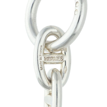 HERMES Chaine d'Ancre MM Silver Choker Size ONE SIZE