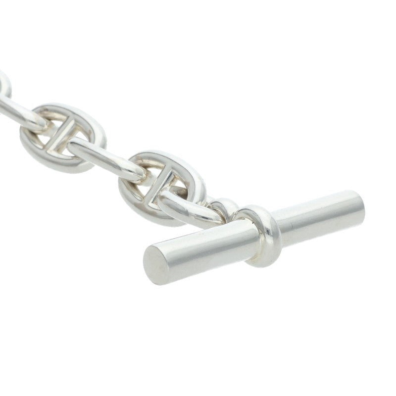 HERMES Chaine d'Ancre MM Silver Choker Size ONE SIZE