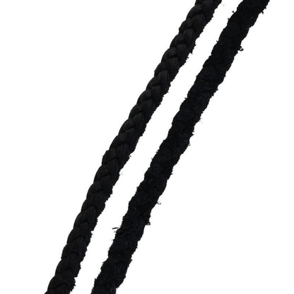 Chrome Hearts Leather scroll braid Silver (Silver 10.47g)