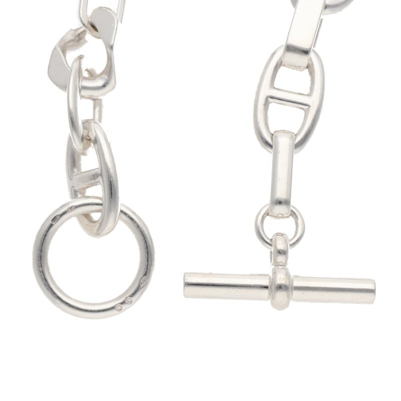 HERMES Alea Silver Necklace Size ONE SIZE