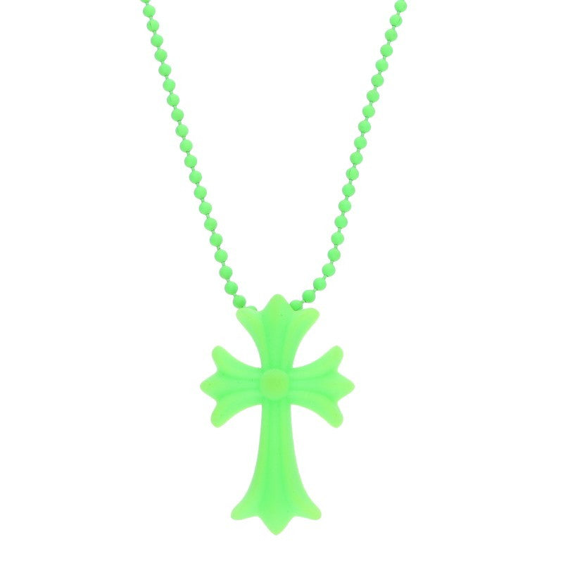 Chrome Hearts Rubber Charm Green (Silver 10.08g)