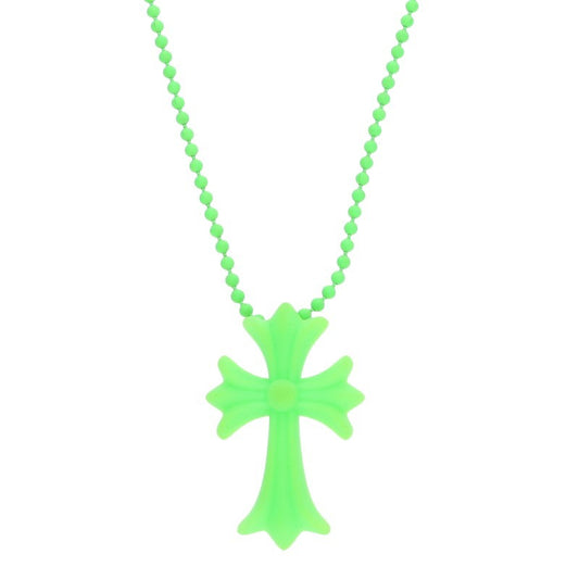 Chrome Hearts Rubber Charm Green (Silver 10.08g)