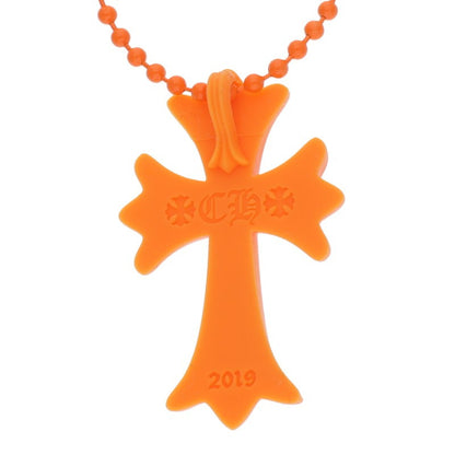 Chrome Hearts Small rubber Orange (Silver 8.75g)