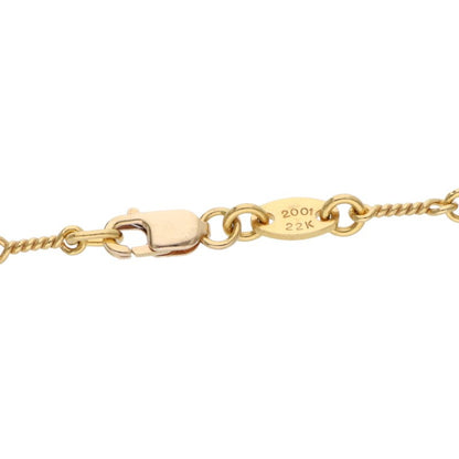 Chrome Hearts 18inch Twist Chain 22K Gold