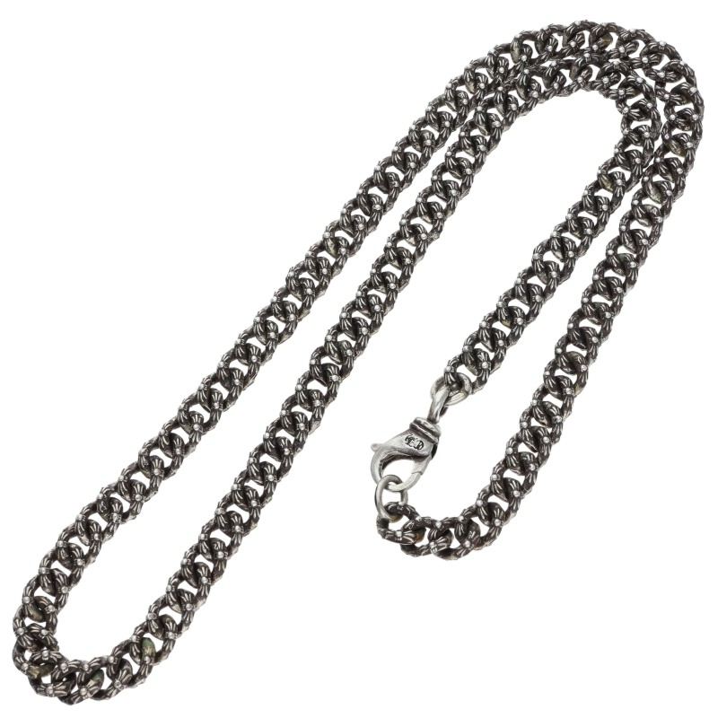 Chrome Hearts XTRA FNCY MINI Silver Necklace Size ONE SIZE