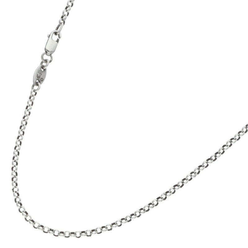 Chrome Hearts 925 Silver 18inch Roll Chain Size ONE SIZE