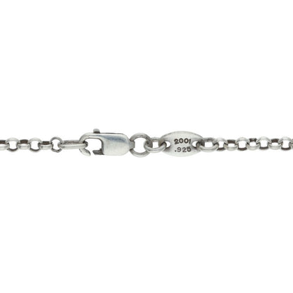 Chrome Hearts 925 Silver 18inch Roll Chain Size ONE SIZE