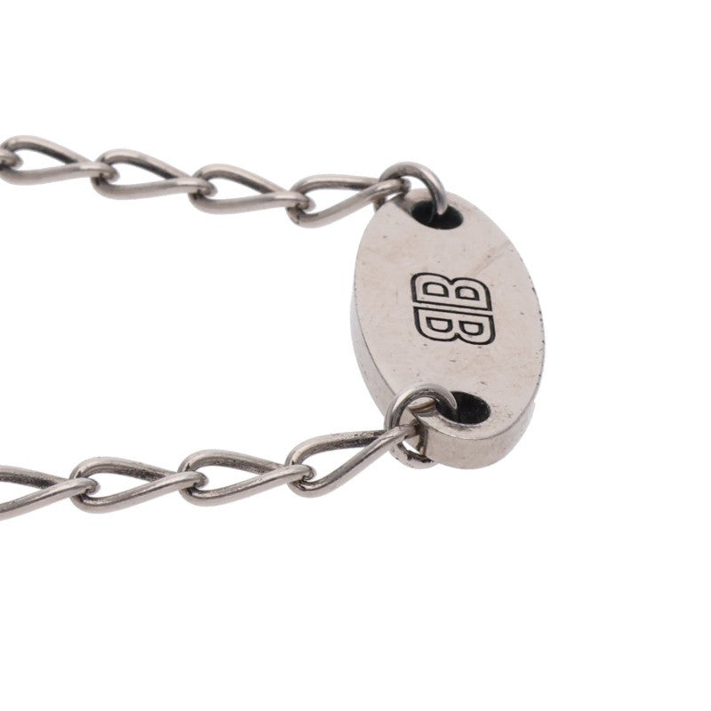 Balenciaga Logo Chain Necklace Silver (Silver 8.8g)