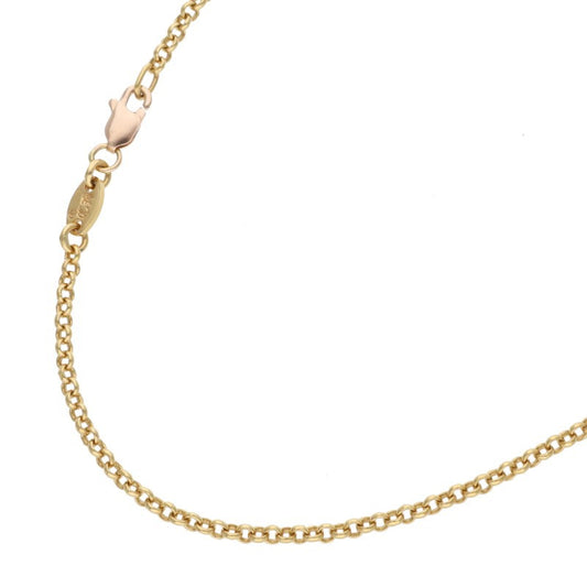 Chrome Hearts 22K Roll Chain 16 Gold Necklace Size ONE SIZE