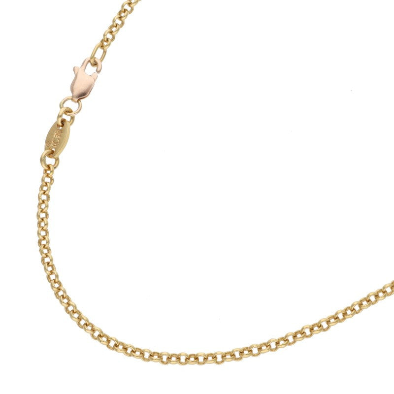 Chrome Hearts 22K Roll Chain 16 Gold Necklace Size ONE SIZE