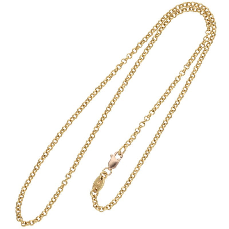 Chrome Hearts 22K Roll Chain 16 Gold Necklace Size ONE SIZE