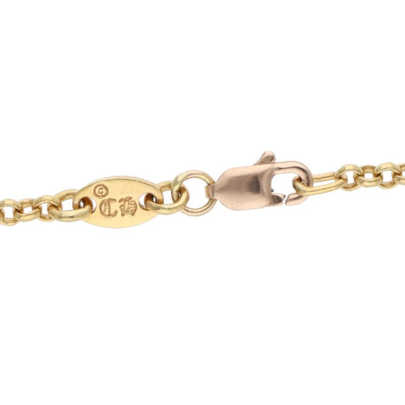 Chrome Hearts 22K Roll Chain 16 Gold Necklace Size ONE SIZE