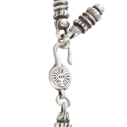 Chrome Hearts BARREL LINK Silver Necklace Size 15LINK