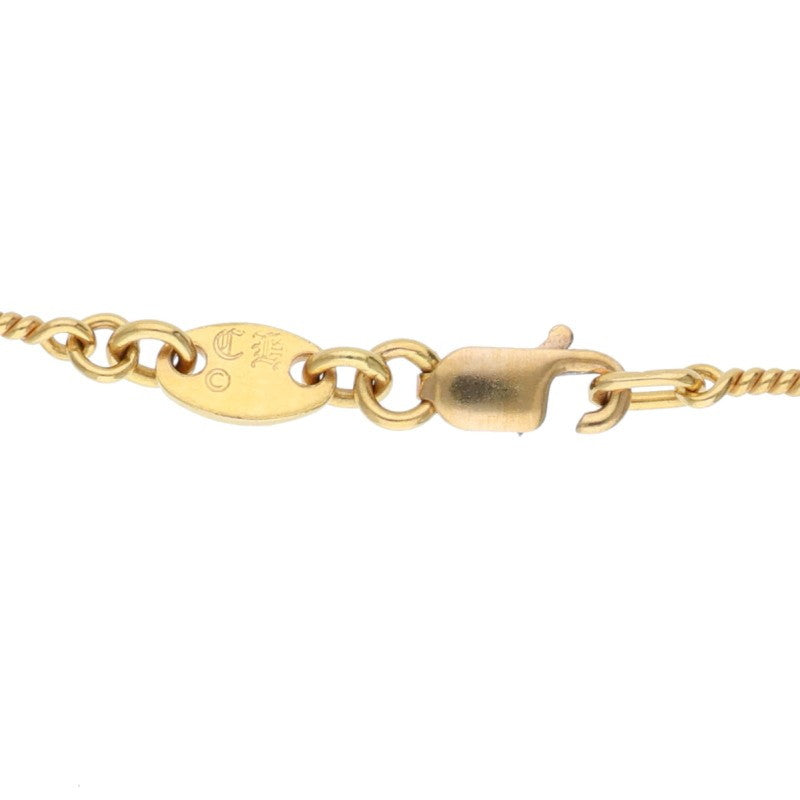 Chrome Hearts 22K Twist Chain 18 Gold Necklace Size ONE SIZE