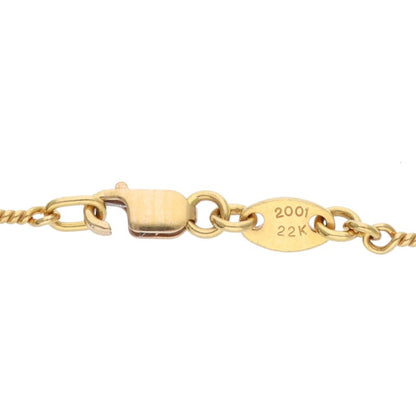 Chrome Hearts 22K Twist Chain 18 Gold Necklace Size ONE SIZE