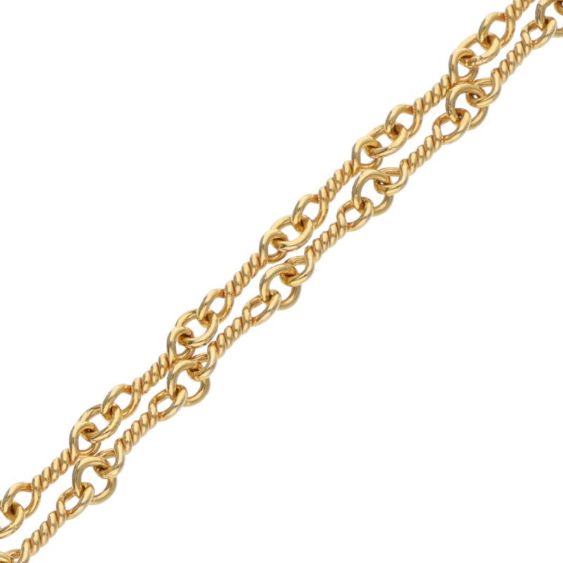 Chrome Hearts 22K Twist Chain 18 Gold Necklace Size ONE SIZE
