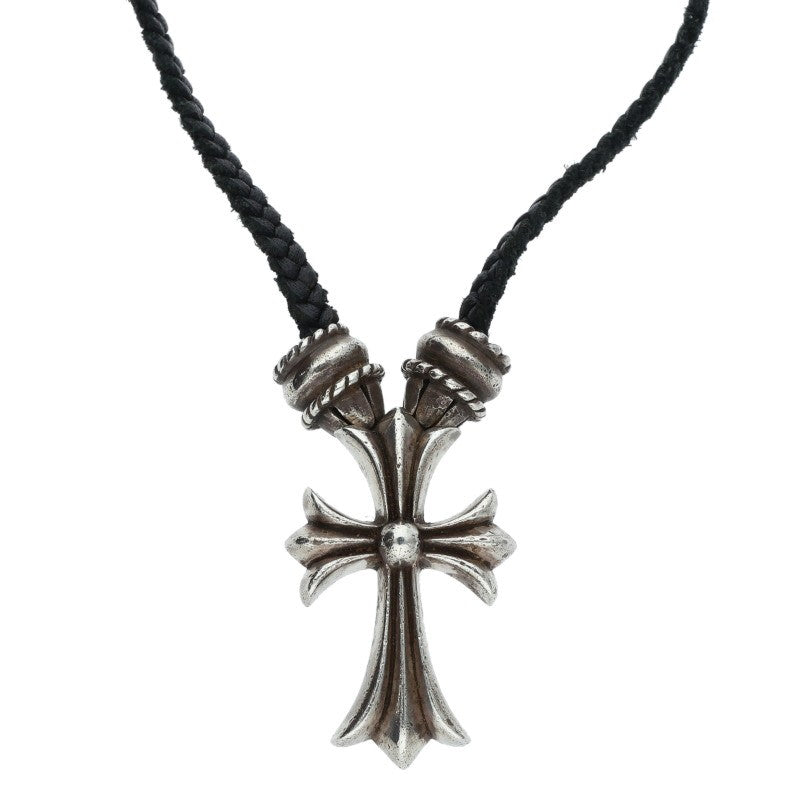 Chrome Hearts Small CH Cross Crimped Necklace Size ONE SIZE