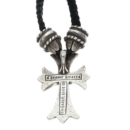 Chrome Hearts Small CH Cross Crimped Necklace Size ONE SIZE