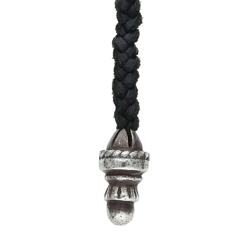 Chrome Hearts Small CH Cross Crimped Necklace Size ONE SIZE