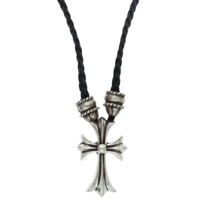 Chrome Hearts Small CH Cross Crimped Necklace Size ONE Multi
