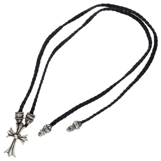 Chrome Hearts Small CH Cross Crimped Necklace Size ONE Multi