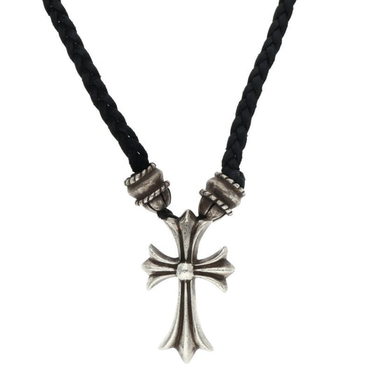 Chrome Hearts Small CH Cross Crimped Necklace Size ONE SIZE