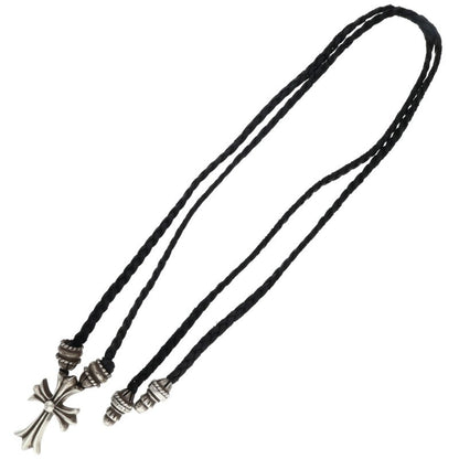 Chrome Hearts Small CH Cross Crimped Necklace Size ONE SIZE