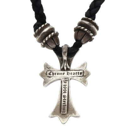 Chrome Hearts Small CH Cross Crimped Necklace Size ONE SIZE