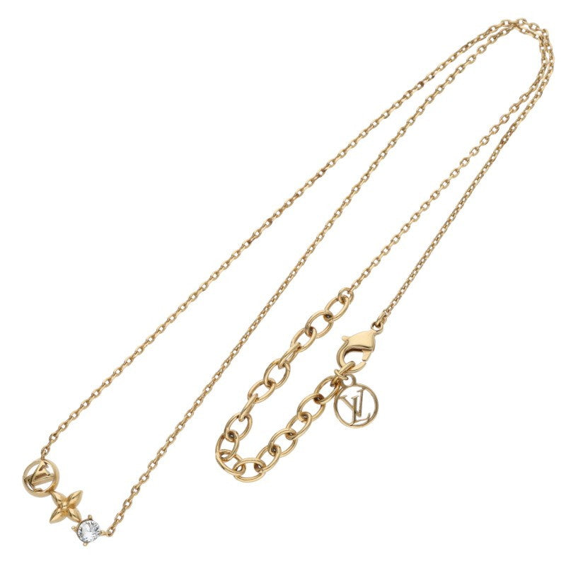 Louis Vuitton Chain Necklace Gold (Silver 3.03g)
