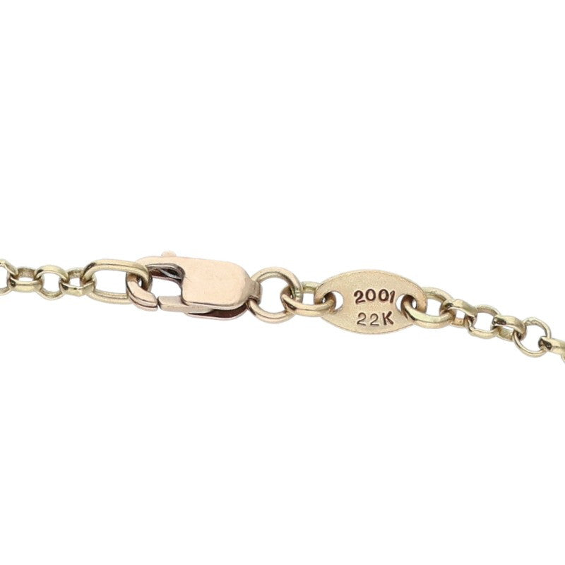 Chrome Hearts 20inch Roll Chain 22K Gold