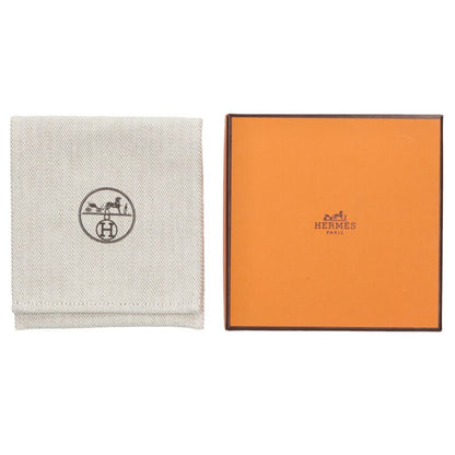 HERMES Clochette K-Stamp Leather Necklace Size ONE SIZE
