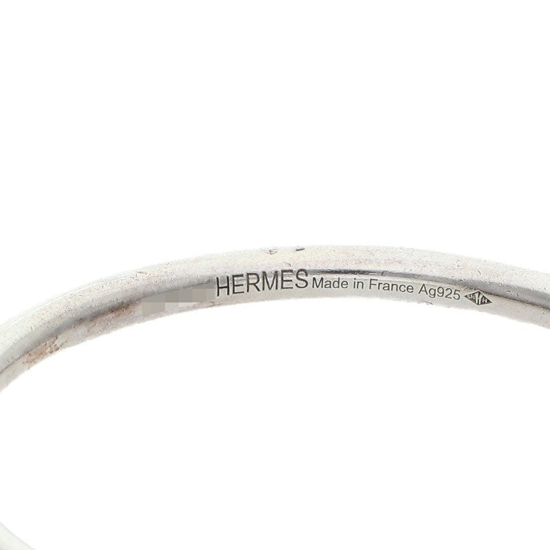 HERMES Mors de Bride Silver Necklace Size ONE SIZE