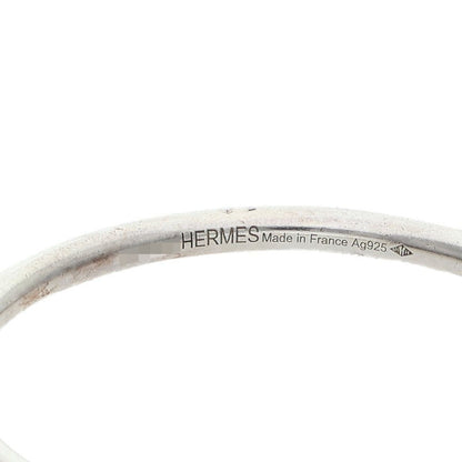 HERMES Mors de Bride Silver Necklace Size ONE SIZE