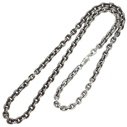 Chrome Hearts Paper Chain Pave Diamond Necklace Size 20INCH