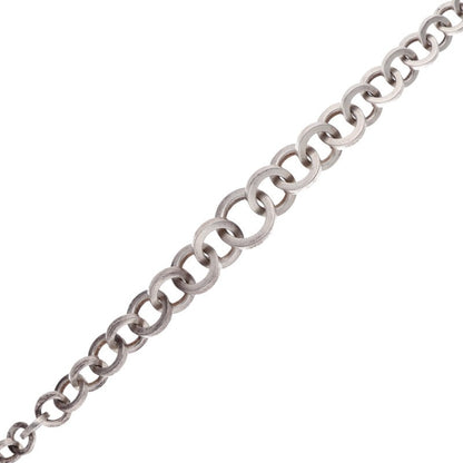 HERMES Caravan Crescendo Silver Necklace Size ONE SIZE