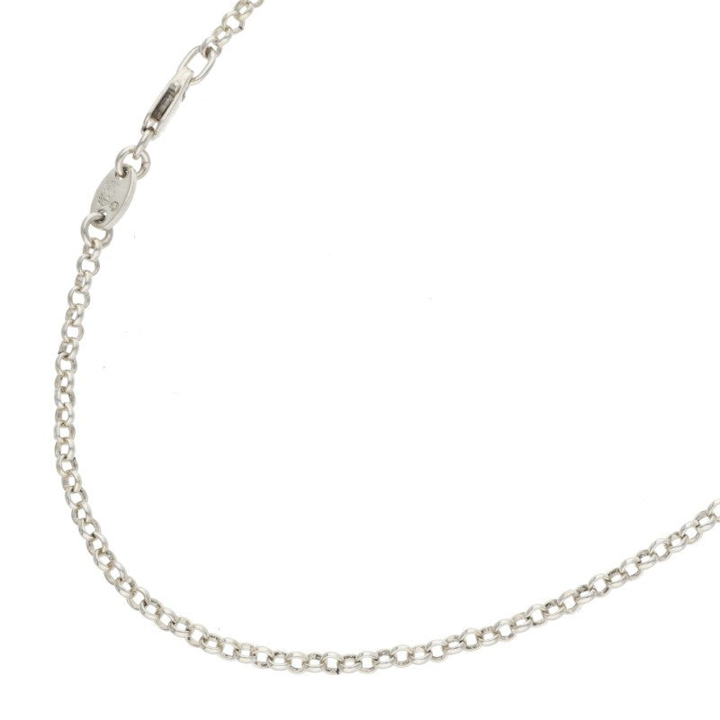 Chrome Hearts Roll Chain 18" Silver Necklace Size ONE SIZE