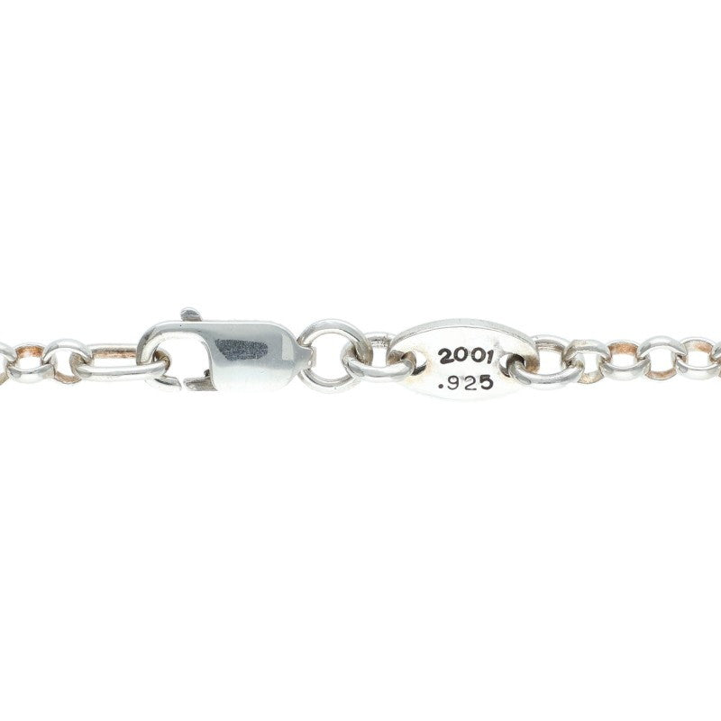 Chrome Hearts 1 Diamond Safety Pin Roll Chain Size ONE SIZE