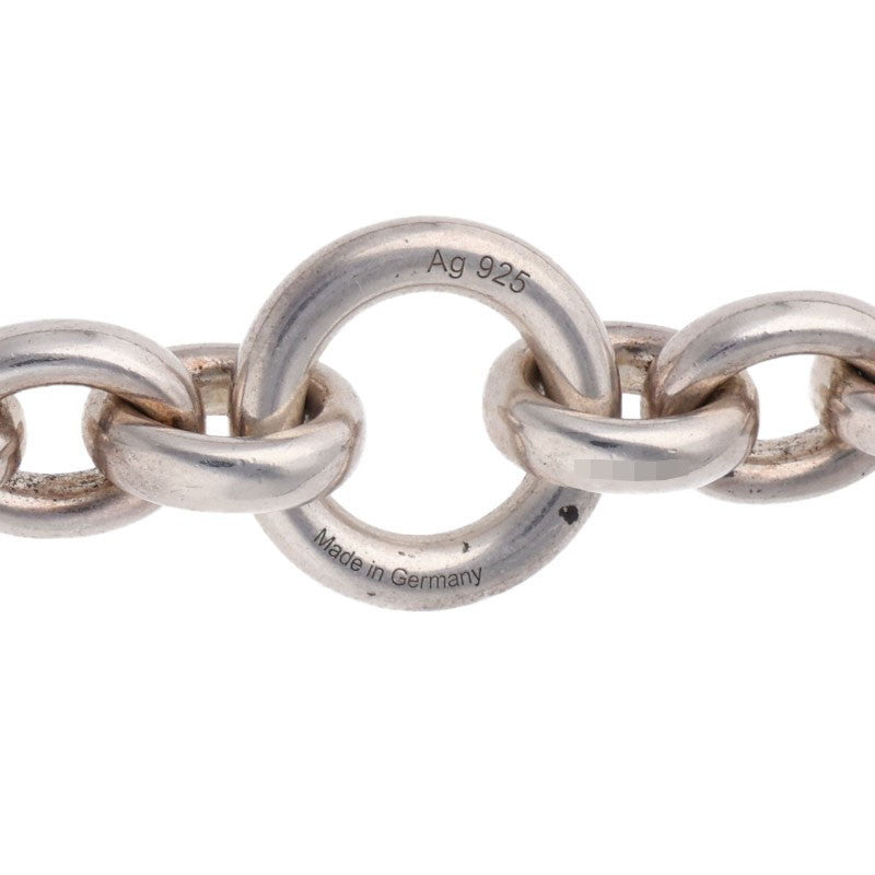 HERMES Crescendo Silver Necklace Size ONE SIZE