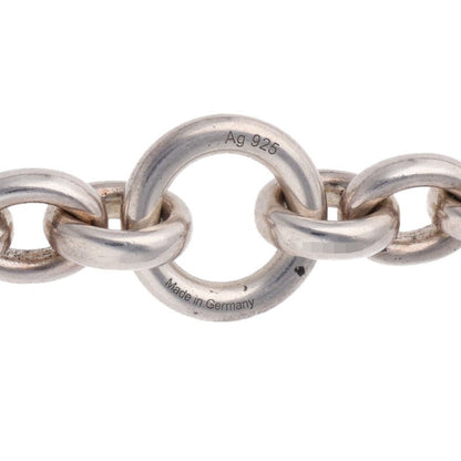 HERMES Crescendo Silver Necklace Size ONE SIZE