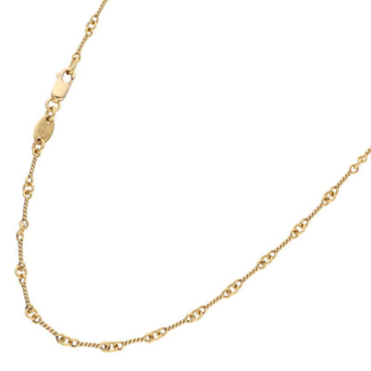 Chrome Hearts 22K Yellow Gold Chain Necklace Size 16INCH