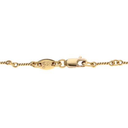 Chrome Hearts 22K Yellow Gold Chain Necklace Size 16INCH