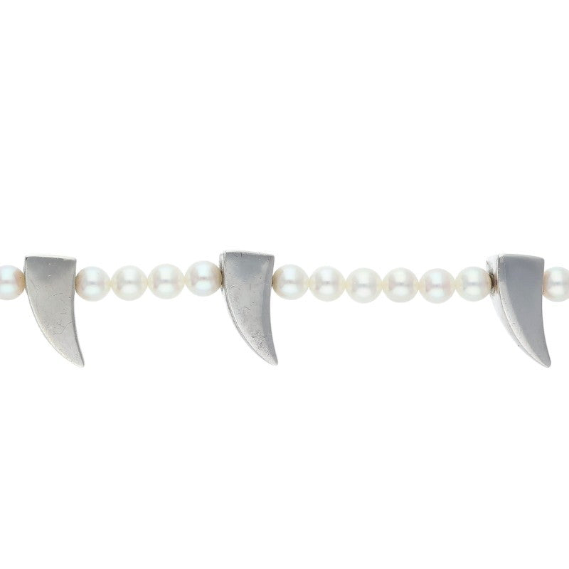 Comme des Garcons x Mikimoto Necklace (Silver 57.64g)